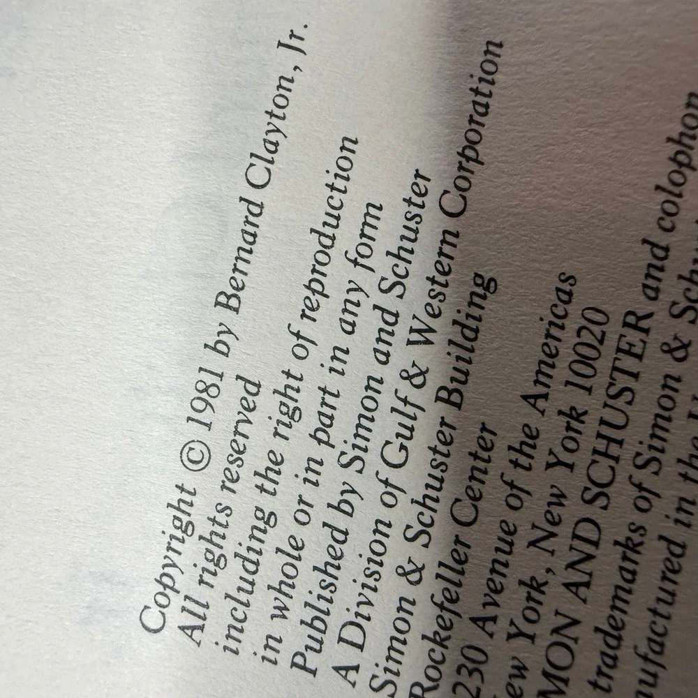 The Complete Book of Pastry‎ Sweet and Savory by Bernard Clayton 1981 Hardcover